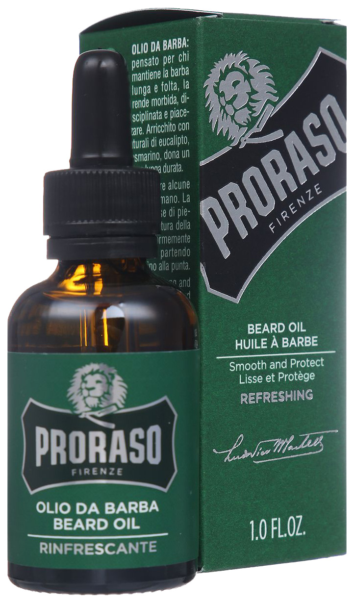 Масло для бороды Proraso Beard oil освежающее 30 мл масло моторное shell helix ultra ect c3 5w 30 4 л 550042847