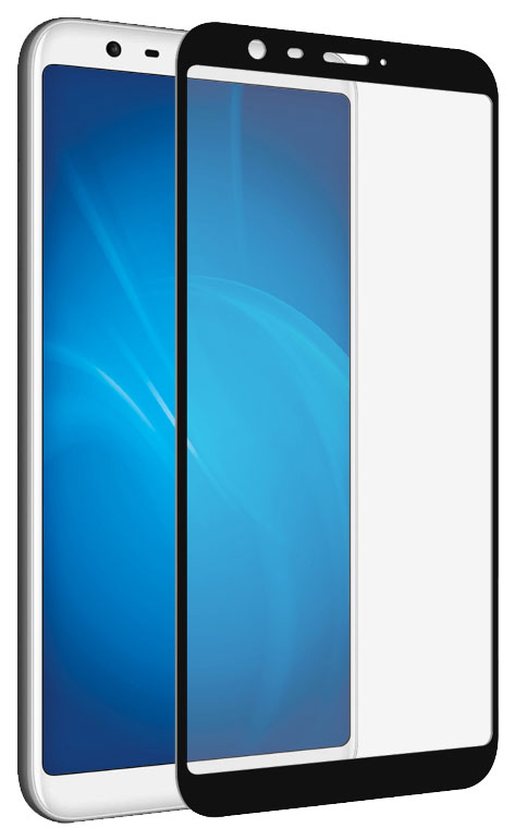

Защитное стекло DF для Meizu M8C Black, 2,5D ДЛЯ MEIZU M8C, BLACK FRAME
