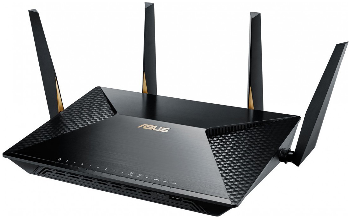 фото Wi-fi роутер asus brt-ac828 black