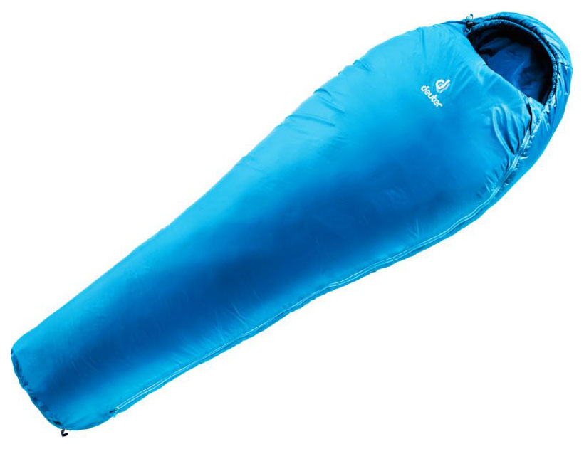 фото Спальный мешок deuter orbit long голубой, левый