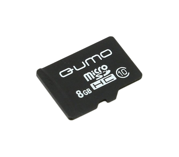 Карта памяти QUMO Micro SDHC QM8GMICSDHC10NA 8GB