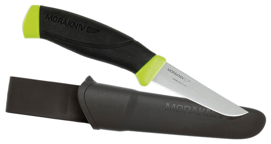 фото Туристический нож morakniv fishing comfort scaler 098 зеленый/черный