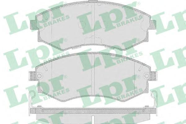 

Тормозные колодки Lpr 05P640
