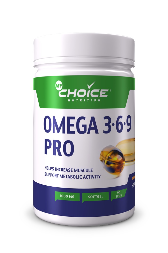 

Omega 3-6-9 MyChoice Nutrition 1000 мг 90 капс