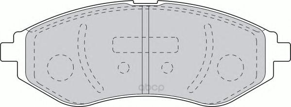 фото Колодки тормозные ferodo fdb1699