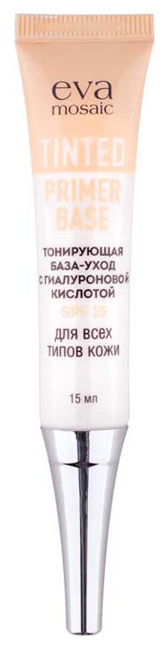 фото Основа для макияжа eva mosaic tinted primer spf 15 15 мл