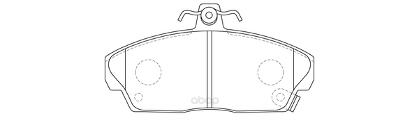 фото Комплект тормозных колодок fit fp8181