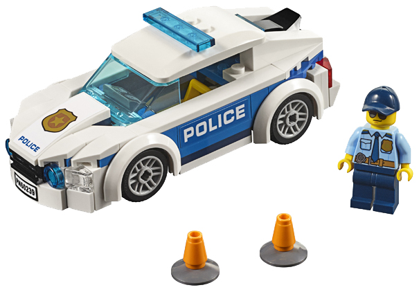 Конструктор LEGO City 60239 Автомобиль полицейского патруля lego city весёлые раскраски чистый город
