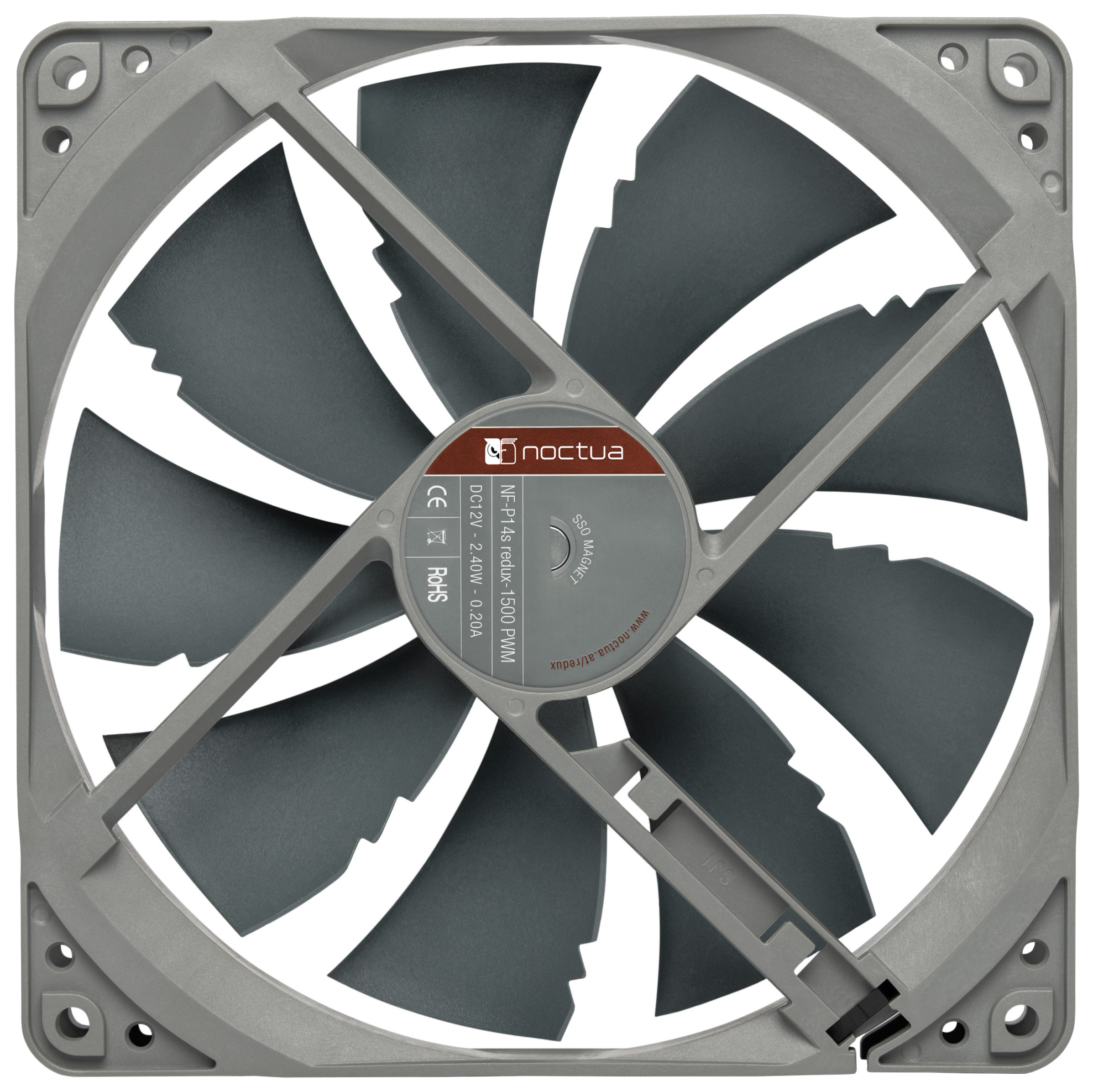 

Корпусной вентилятор Noctua NF-P14S-REDUX-1500P, NF-P14S-REDUX-1500P