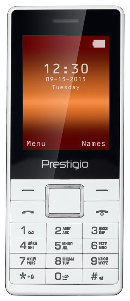 фото Мобильный телефон prestigio muze a1 duo white