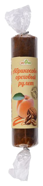 Рулет ЭкоДиво абрикосово-ореховый 250 г