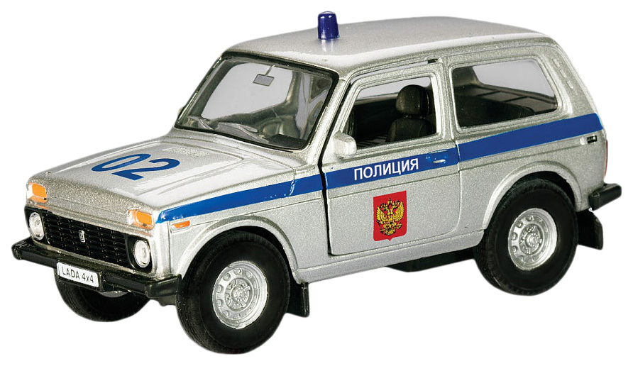 

Коллекционная модель Autotime Lada 4x4 Полиция1:36 37026