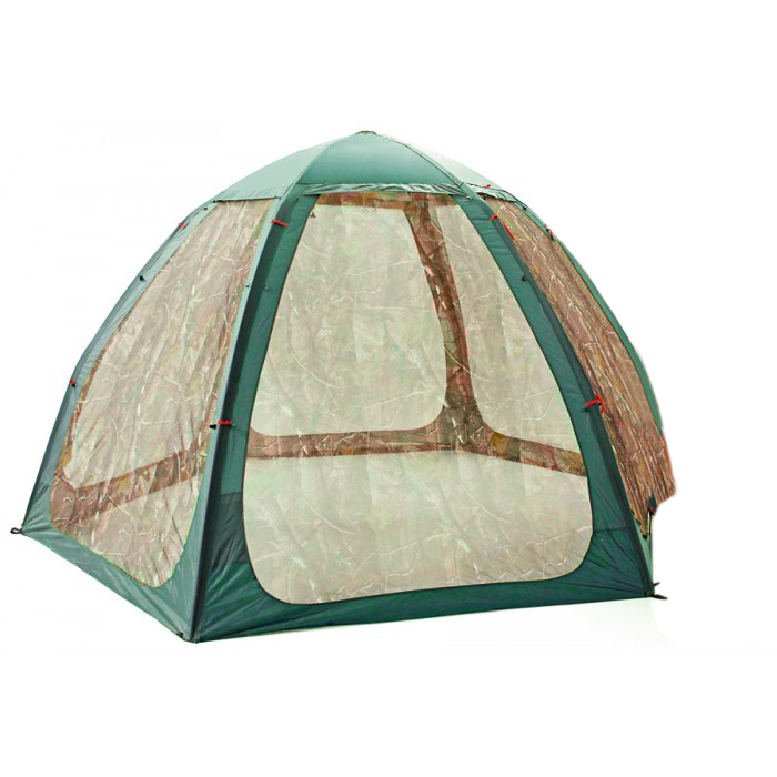 фото Палатка лотос опен эйр четырехместная зеленая