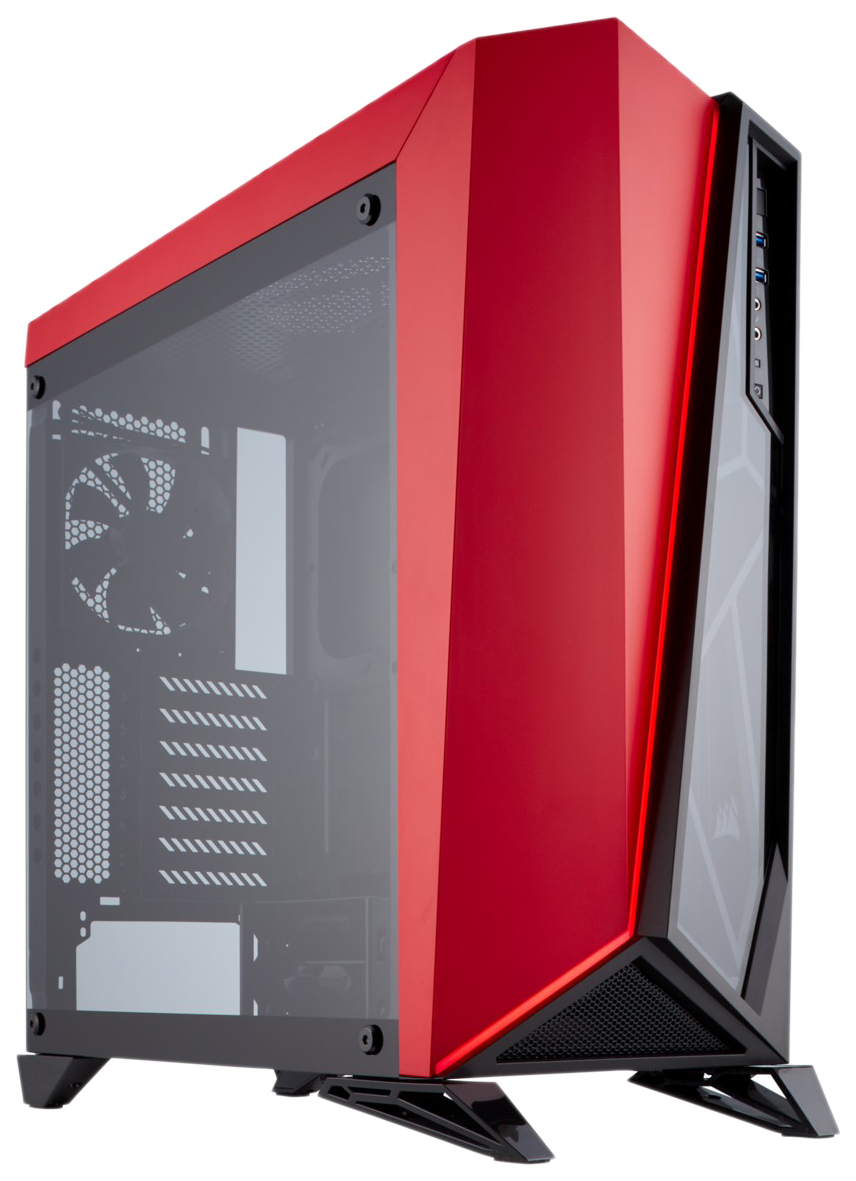 

Компьютерный корпус Corsair Carbide SPEC-OMEGA без БП (CC-9011120-WW) red/black, Carbide SPEC-OMEGA