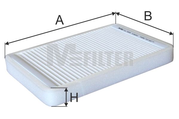 фото Фильтр воздушный салона mfilter k 920