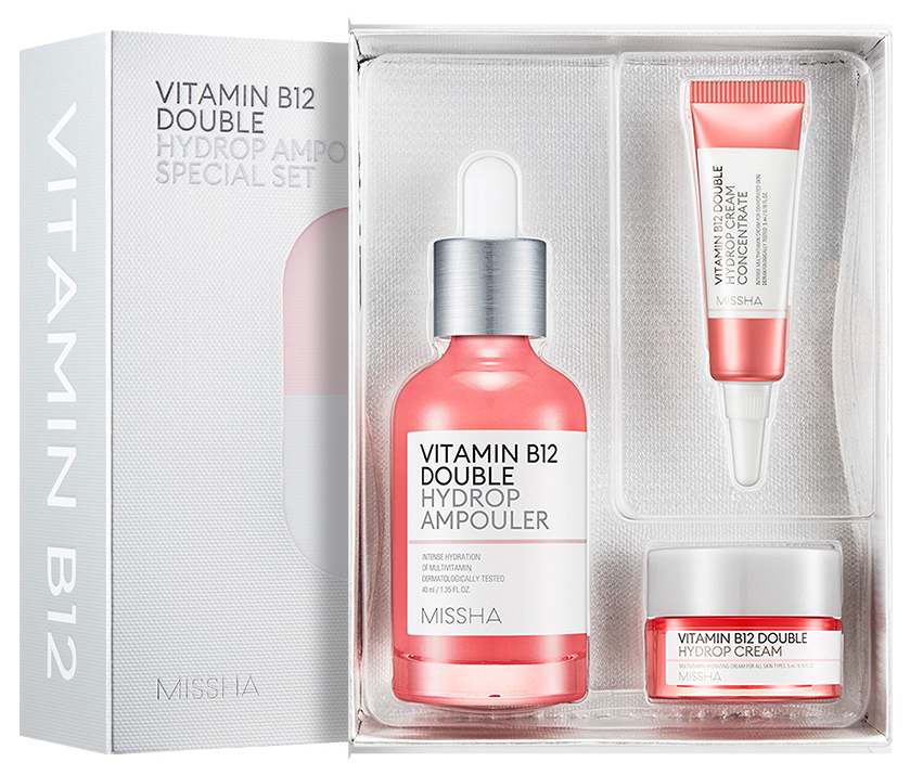 

Подарочный набор Missha Vitamin B12 Double Hydrop Ampouler Special Set