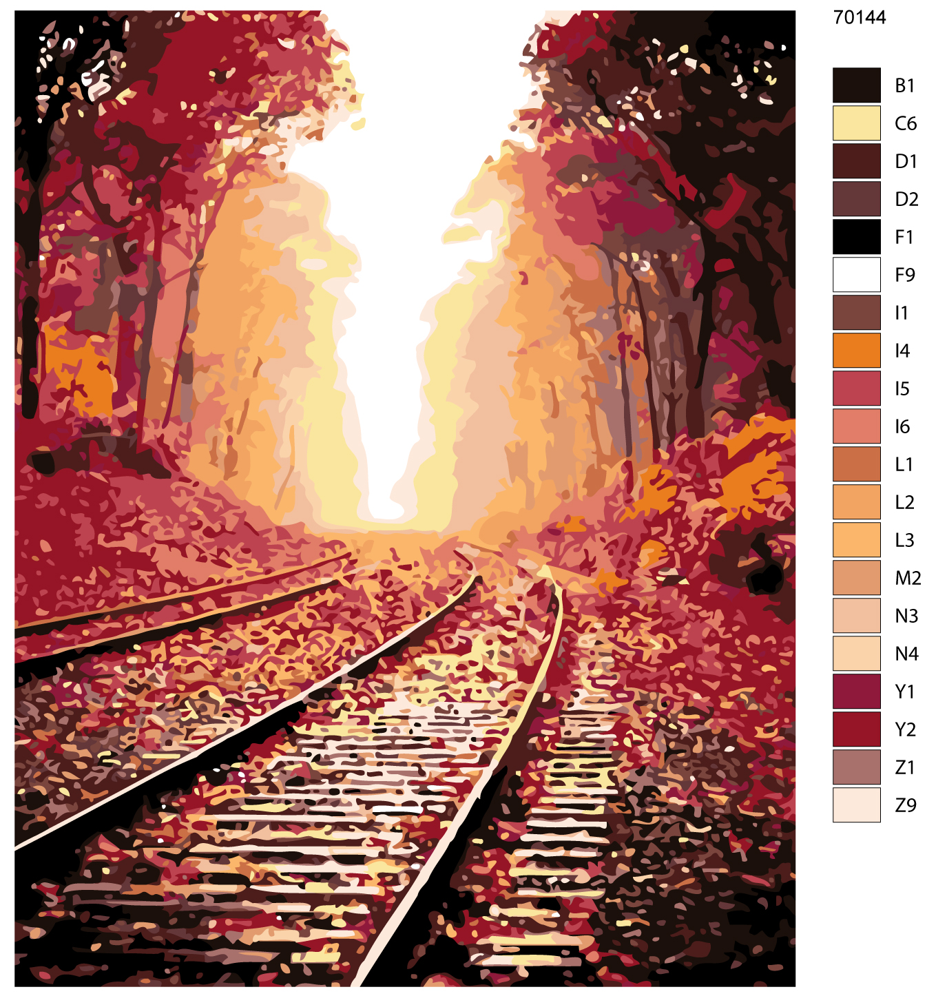 

Картина по номерам, 40 x 50, KTMK-70144, KTMK-70144