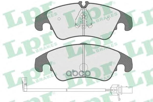

Комплект тормозных колодок Lpr 05P1420A