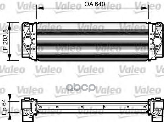 фото Интеркулер valeo 818732