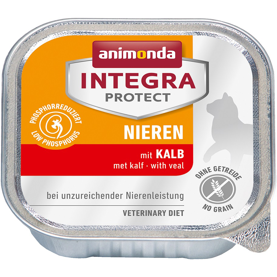 фото Консервы для кошек animonda integra protect renal, при хпн, с телятиной, 100г