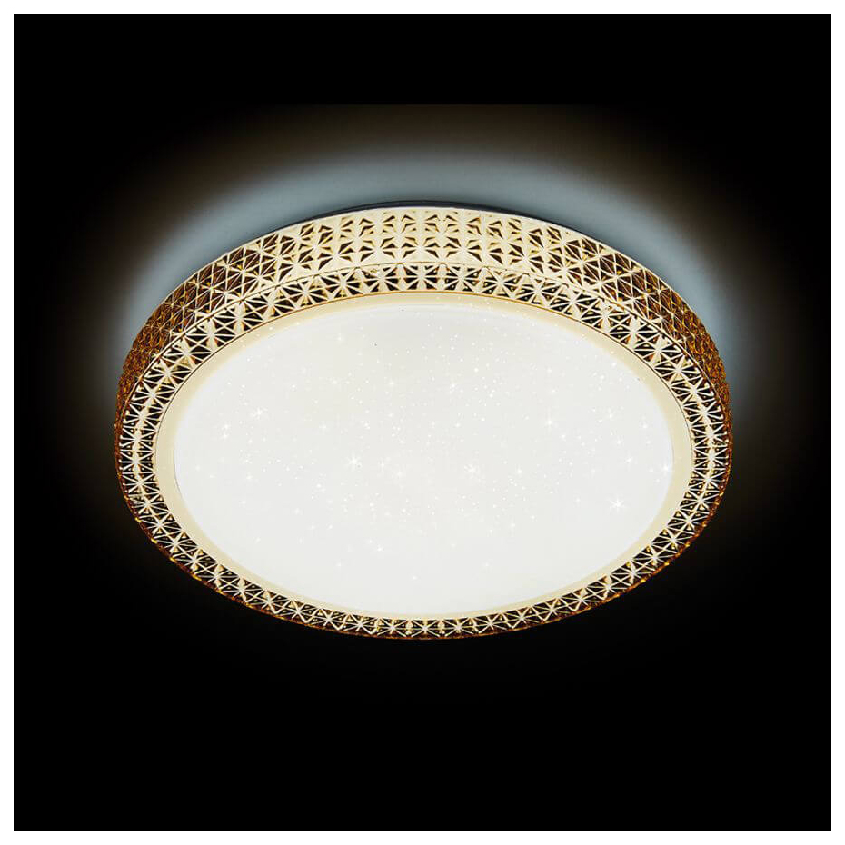 фото Потолочный светильник ambrella light orbital crystal f86-cf-72w-d500