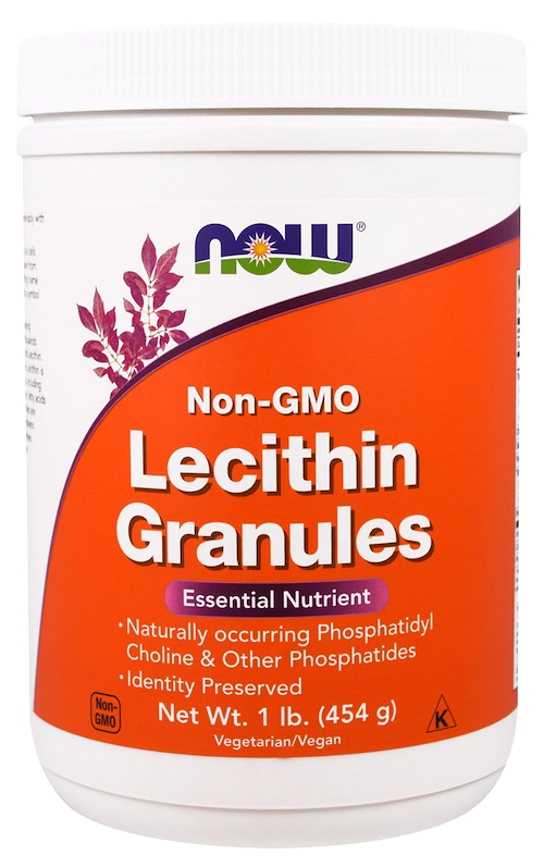 Лецитин NOW Lecithin Granules 454 г натуральный