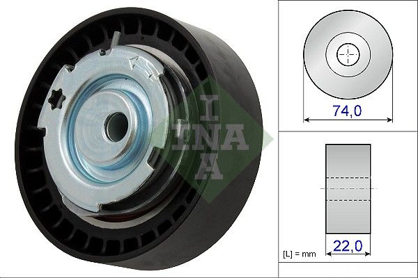 

Натяжной ролик INA 531 0876 10