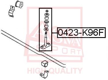 фото Стойка стабилизатора asva 0423-k96f