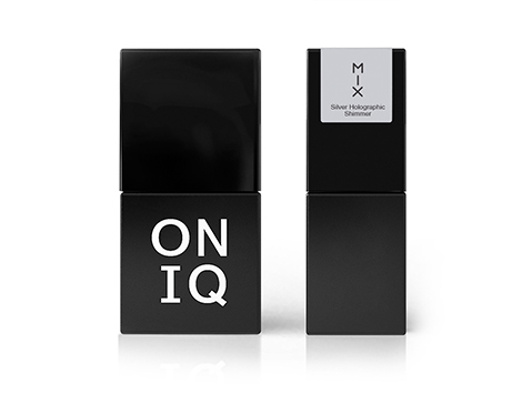 

Гель-лак Oniq MIX: 100 Silver Holographic Shimmer, 10 мл