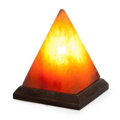 фото Соляная лампа пирамида большая stay gold