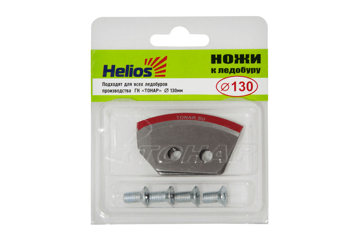 фото Ножи для ледобура helios hs-130 полукруглые