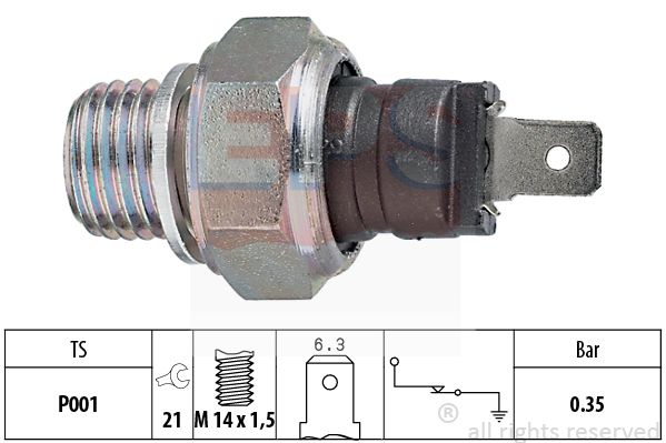 

Датчик давления масла EPS 1.800.006