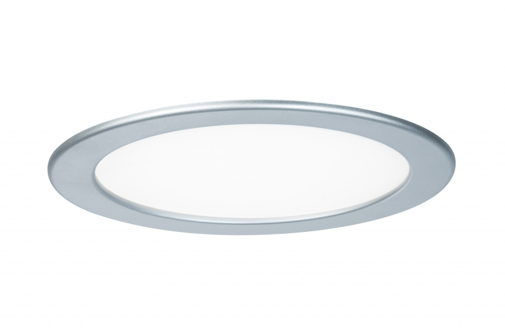 фото Светильник qual ebl panel rd led 1x18w 4000k chr/ks 92072 paulmann