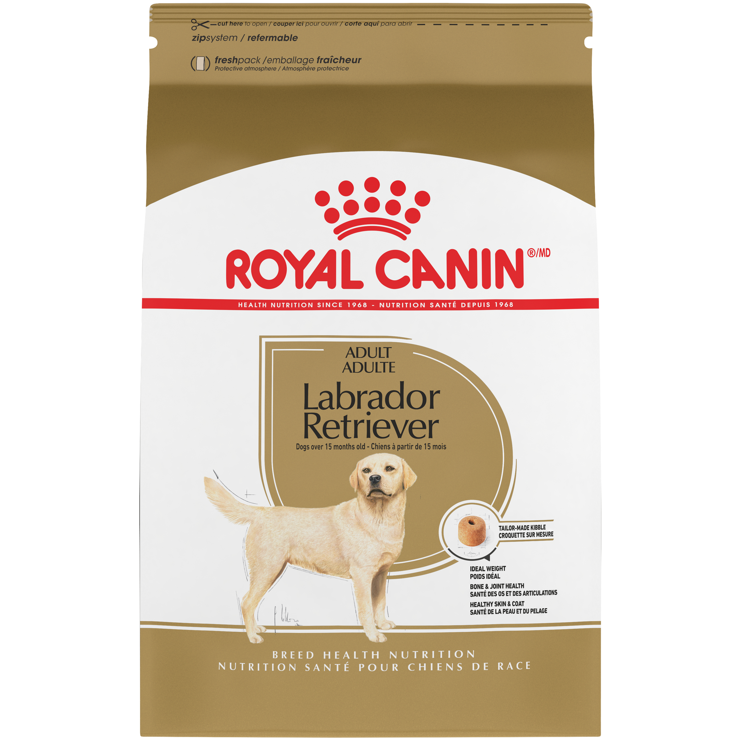 Сухой корм для собак ROYAL CANIN Adult Labrador Retriever, рис, птица, свинина, 3кг