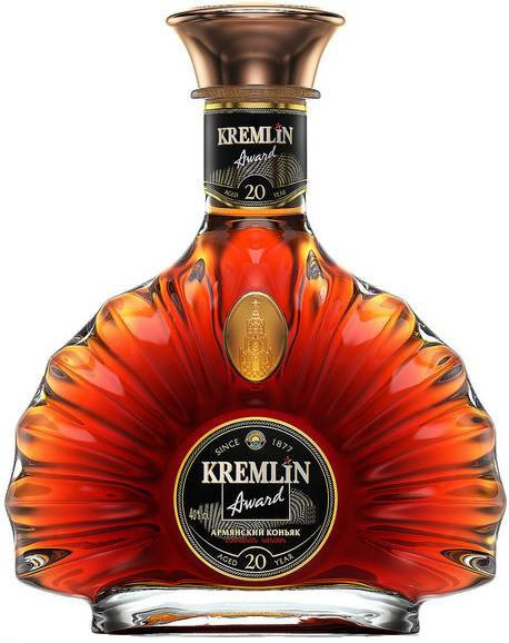 

Коньяк Kremlin Award, 20 лет, 40 %, 700 мл, gift box
