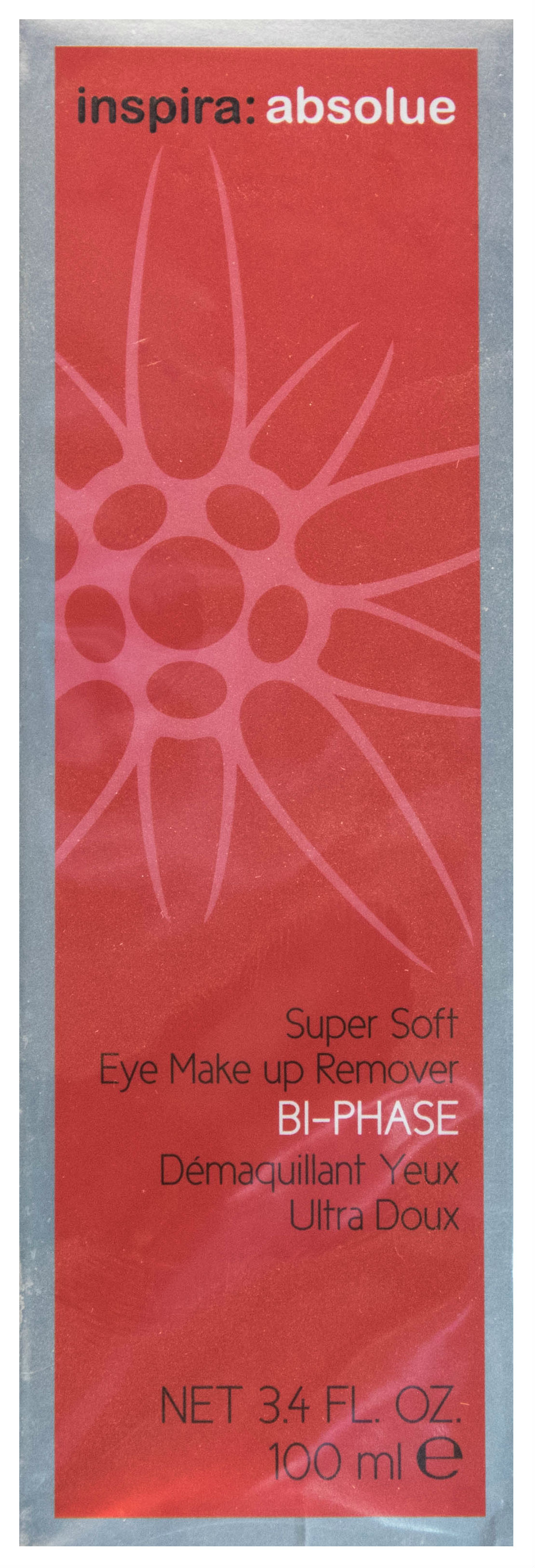 

Средство для снятия макияжа Inspira:cosmetics Super Soft Eye Make Up Remover 100 мл, двухфазное