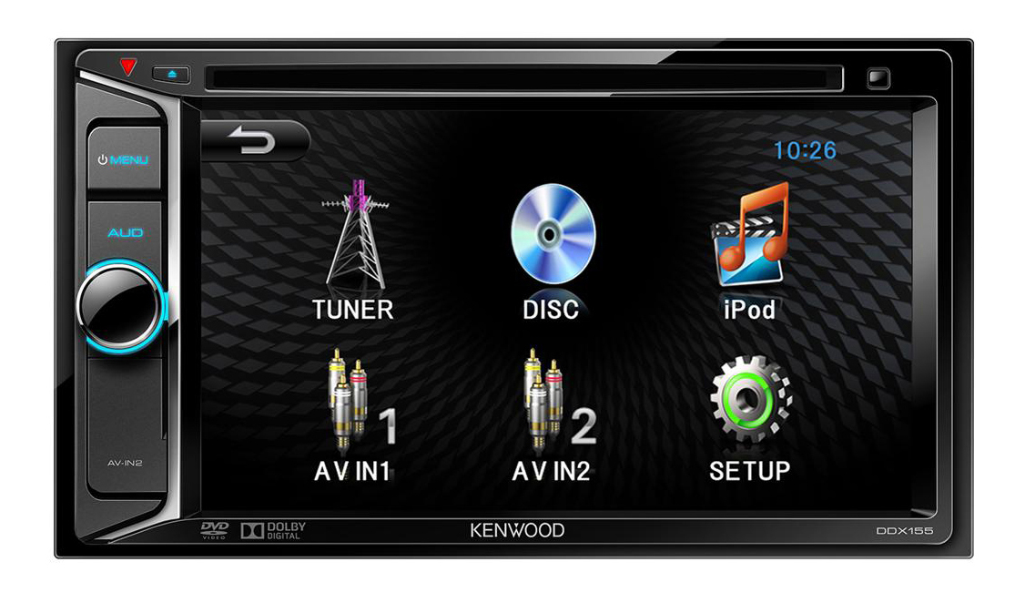

Автомобильная магнитола Kenwood DDX155, DDX155