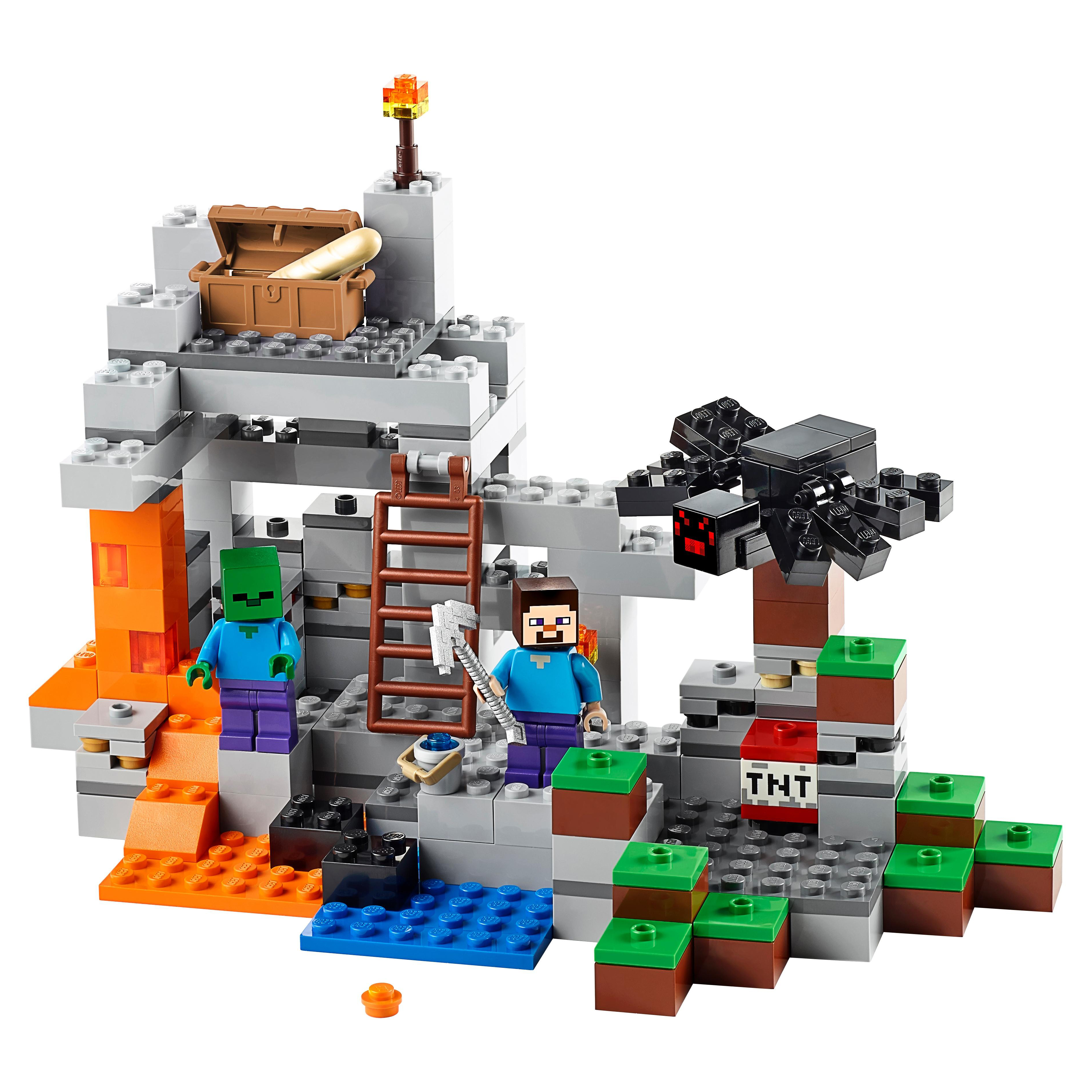 

Конструктор LEGO Minecraft Пещера (21113)