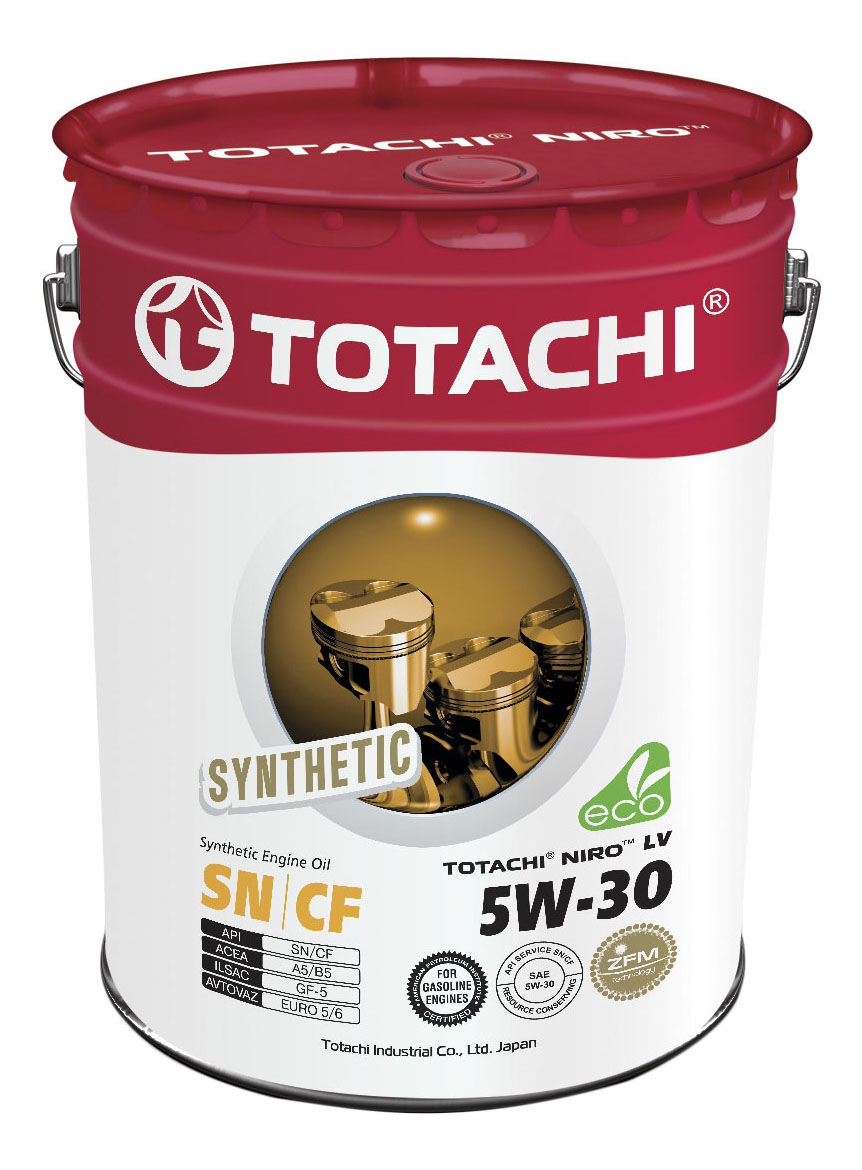 Моторное масло Totachi Niro LV Synthetic SN 5W30 19л