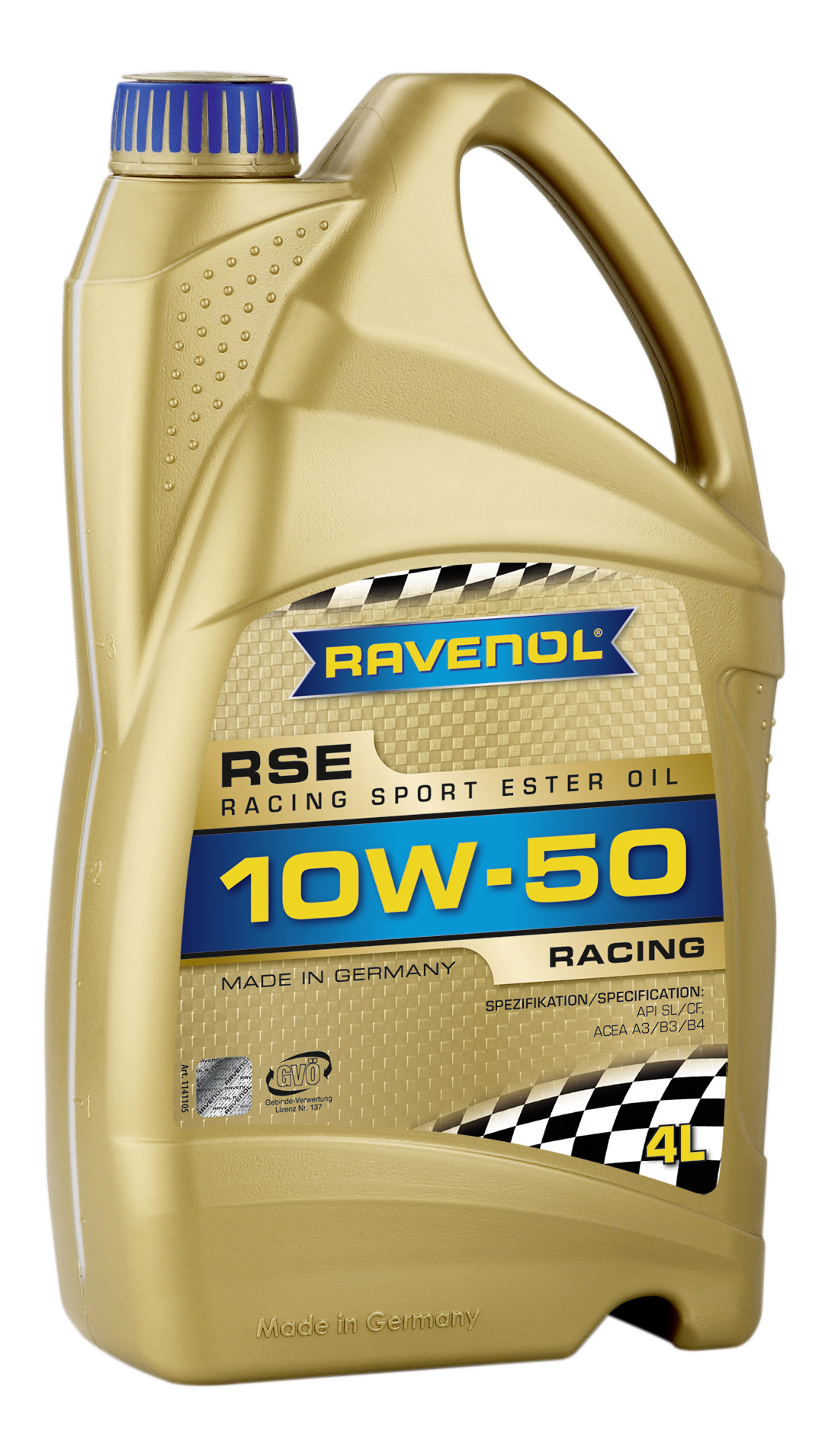 фото Моторное масло ravenol racing sport ester sae 10w-50 4л