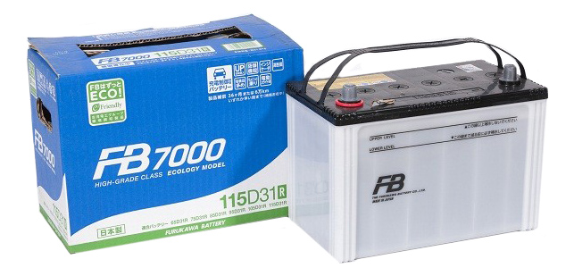 Аккумулятор автомобильный  Furukawa Battery FB 7000 115D31R 90 Ач