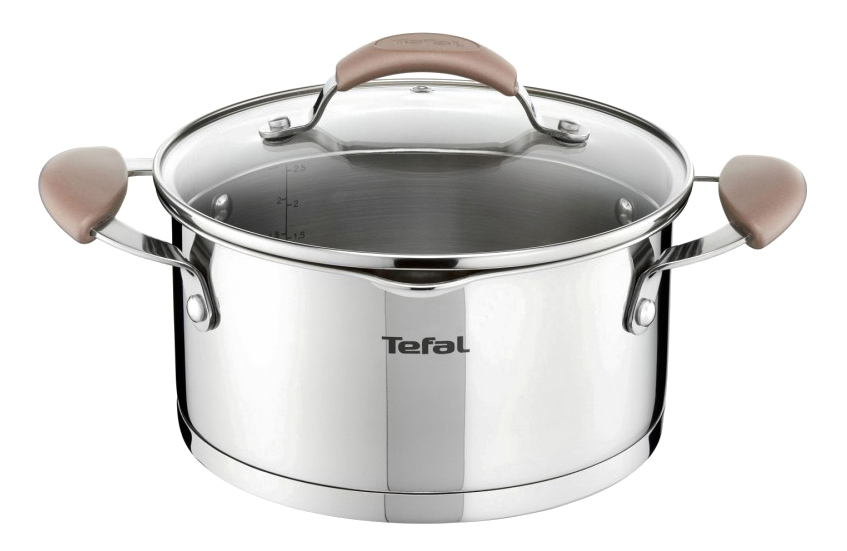 фото Кастрюля tefal e8314614 5,1 л серебристый