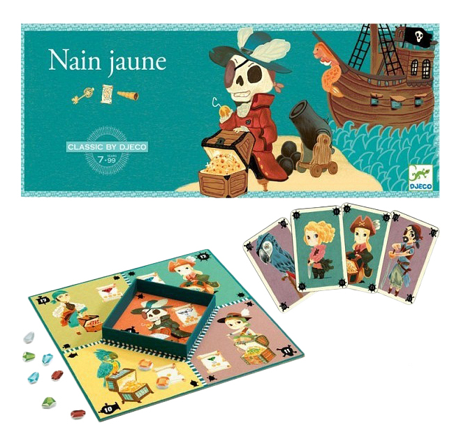 

Настольная игра Djeco карточная Желтый карлик, Желтый карлик