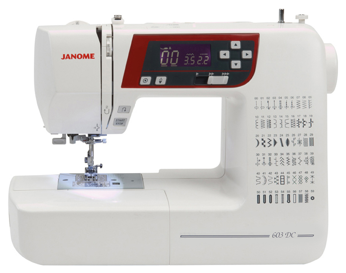 Швейная машина Janome 603DC швейная машина janome sewist 709