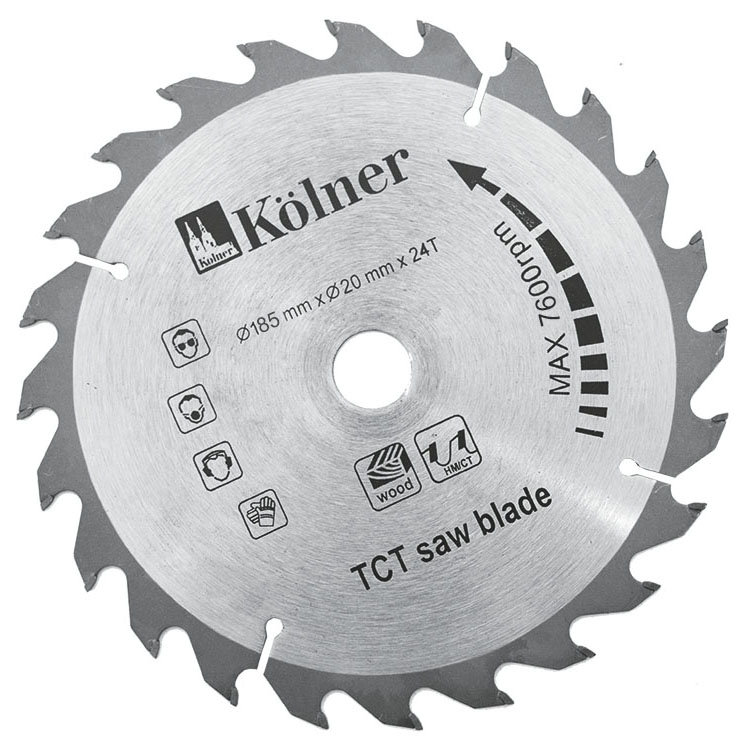 Пильный диск Kolner KSD185х20х24 серый (кн185-20-24)