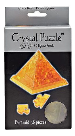 

3D-пазл Crystal Puzzle 38 деталей, пирамида