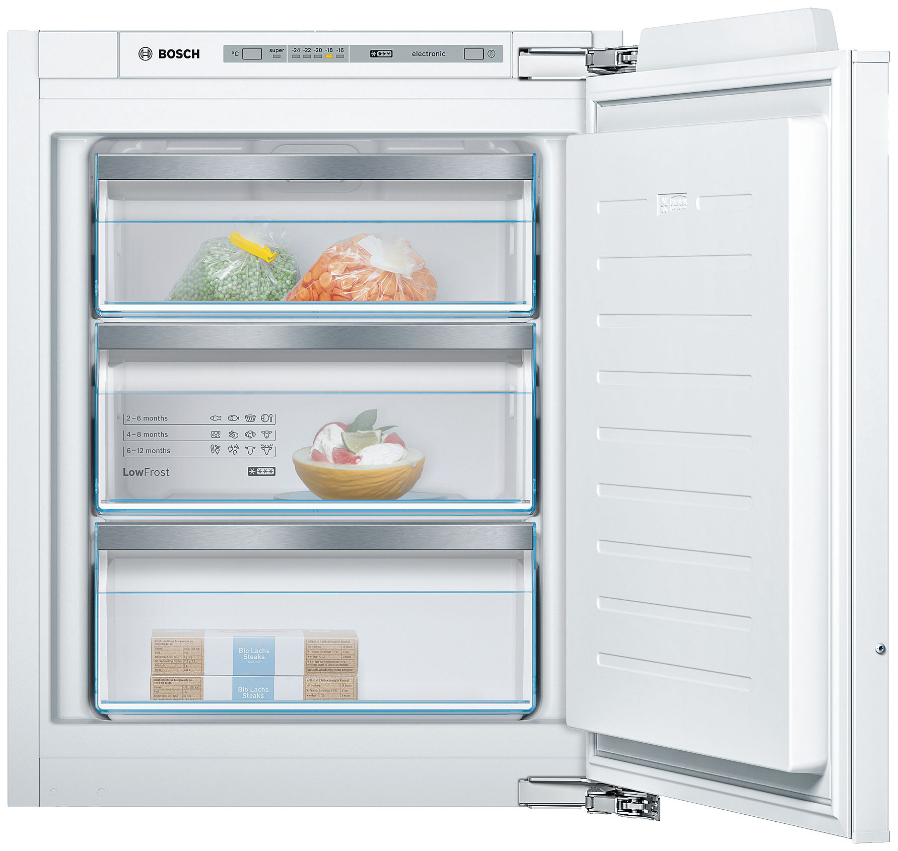 фото Встраиваемая морозильная камера bosch giv11af20r white