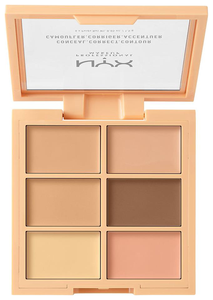 фото Консилер для лица nyx professional makeup palette conceal correct contour 01 light