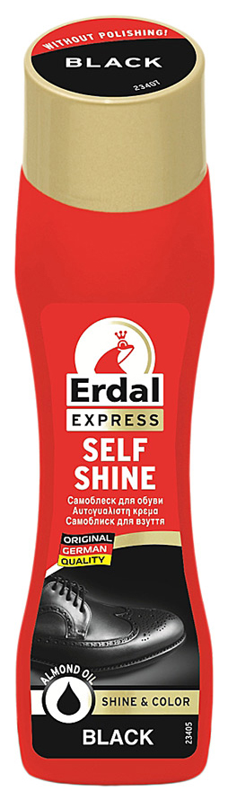 

Крем для обуви Erdal express самоблеск черный 75 мл, express Самоблеск