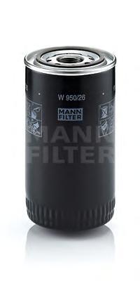 фото Фильтр масляный двигателя mann-filter w950/26